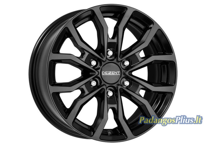 DEZENT KC Black 7.5x17/6x139.7 D67.1 ET38  
