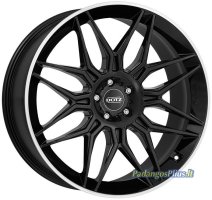 DOTZ LongBeach dark Black/polished lip 10.5x21/5x112 D66.6 ET43  