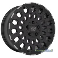 MSW 99 Van Matt Black Lip Polished 8x17/5x127 D71.6 ET37  