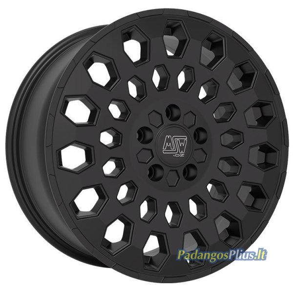 MSW 99 Van Matt Black 8x19/6x120 D74.6 ET45  