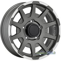 SPARCO Dakar Matt Dark Grey Lip Polished 5.5x16/5x139.7 D108 ET5  