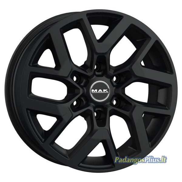 MAK Gravel Matt Black 6.5x16/6x120 D74.5 ET50  
