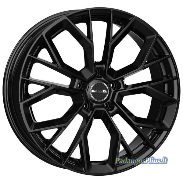 MAK Stilo Gloss Black 8.5x20/5x112 D76 ET45  