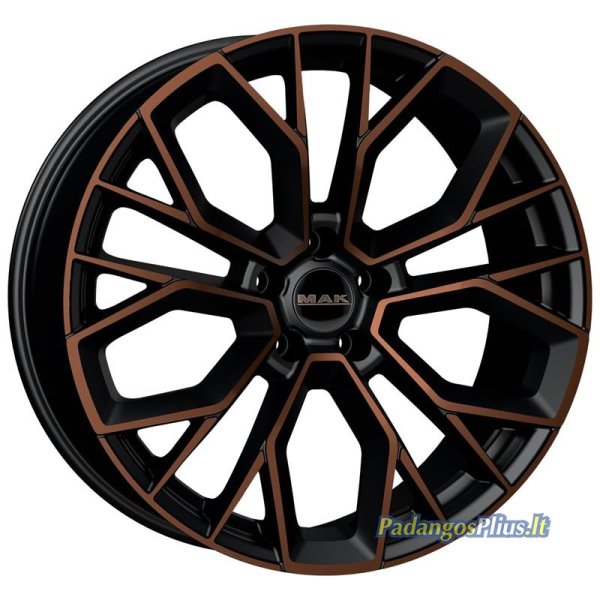 MAK Stilo Black &amp; Bronze 8x18/5x112 D76 ET39  