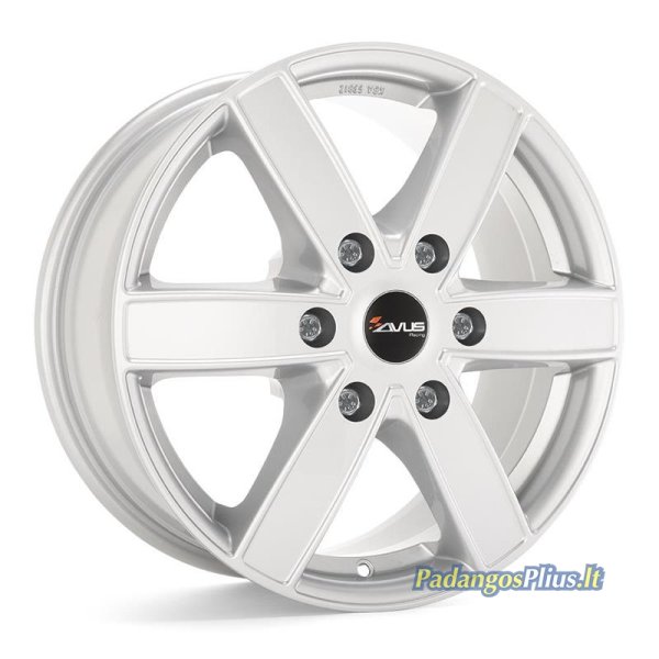 AVUS AC-V61 Hyper Silver 7x17/6x130 D84.1 ET50  