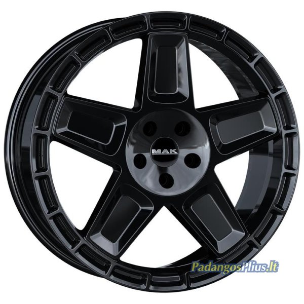 MAK Trek Gloss Black 9x20/5x112 D66.6 ET30  