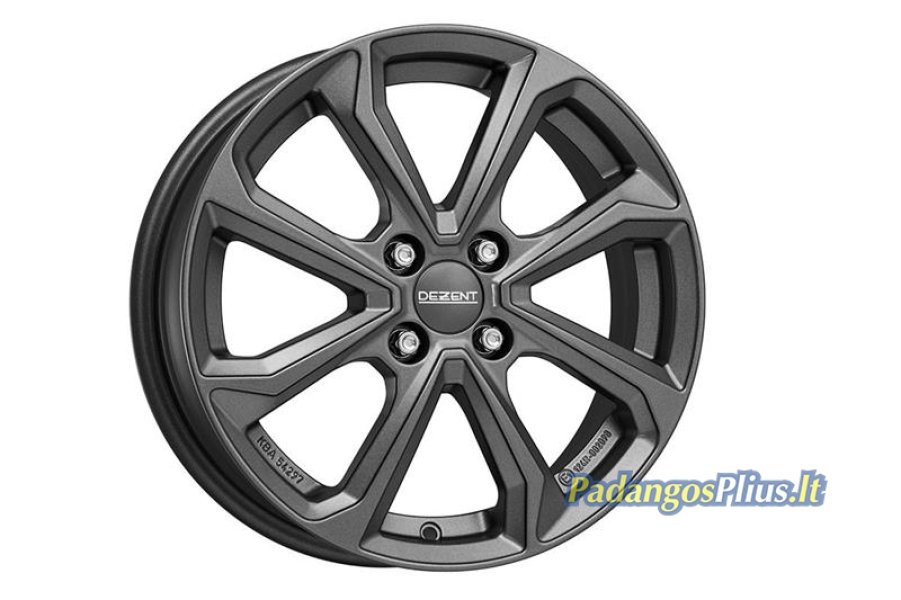 DEZENT KT Graphite matt 6x16/4x100 D54.1 ET50  
