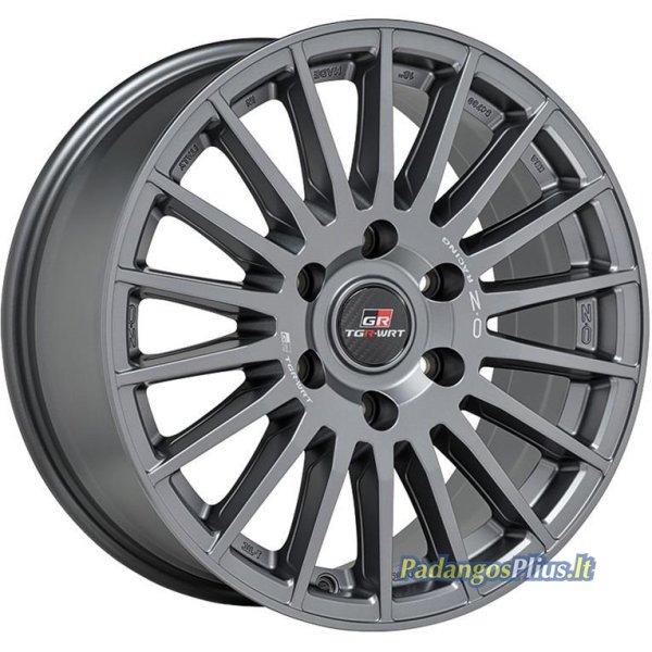 OZ Racing Rally Desert TGR-WRT Matt Graphite + Silver Lettering 8x18/6x139.7 D95.1 ET50  