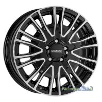 DEZENT KE dark Black/polished 7x17/5x130 D84.1 ET33  