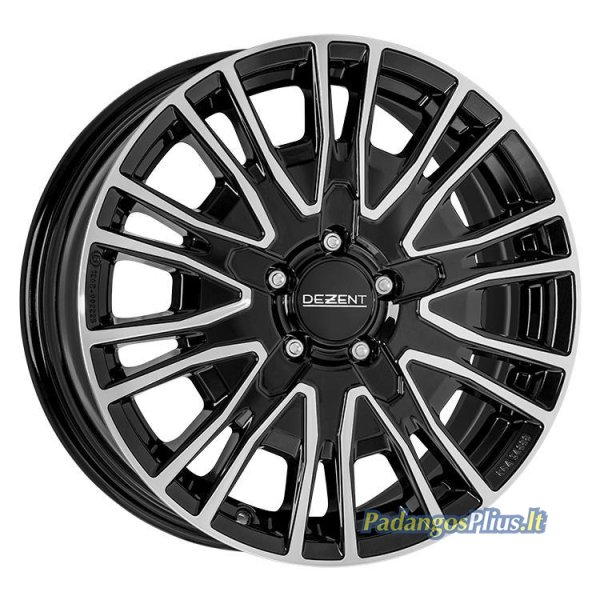 DEZENT KE dark Black/polished 7x17/5x130 D84.1 ET33  