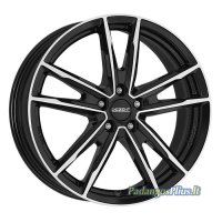 DEZENT KF dark Black/polished 6x16/5x114.3 D60.1 ET45  