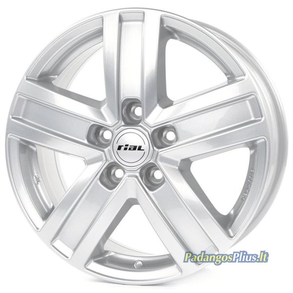 Rial Transporter polar-silver 6.5x16/6x120 D74.6 ET50  