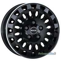 MAK Overland Gloss Black Mirror Ring 6.5x16/6x120 D74.5 ET51  