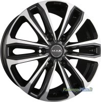 MAK Safari 6 Black Mirror 6.5x17/6x120 D74.5 ET50  