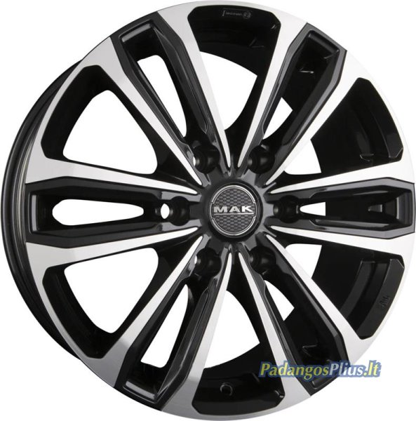 MAK Safari 6 Black Mirror 6.5x17/6x120 D74.5 ET50  