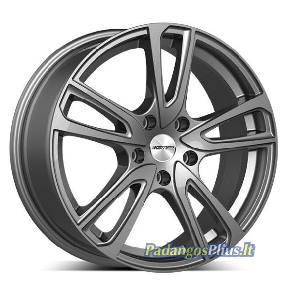 GMP Astral Grey 7x17/5x114 D60.1 ET45  