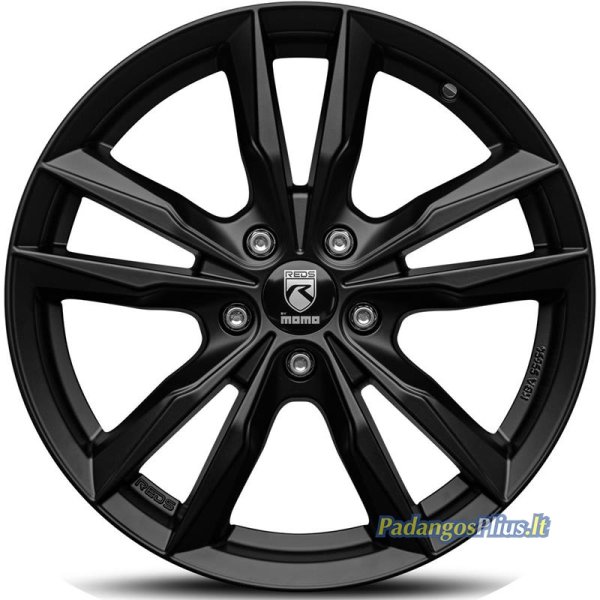 Reds Fast Matt Black 6.5x16/5x108 D72.3 ET40  