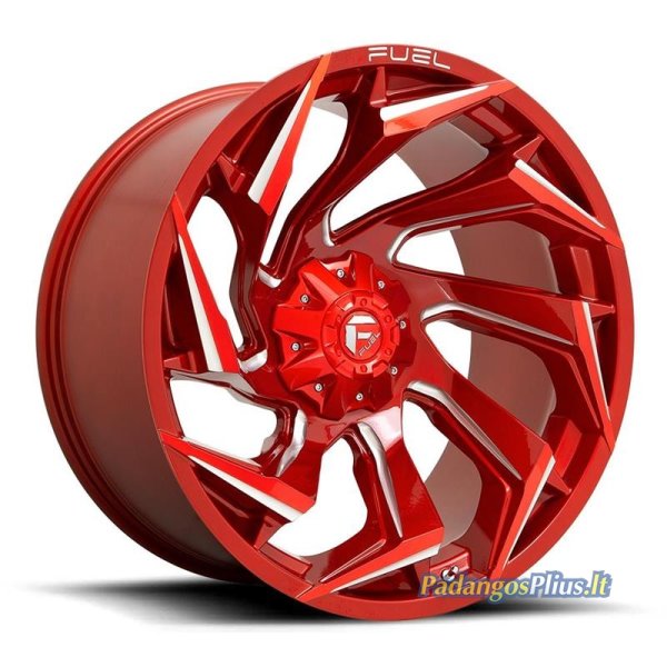 Fuel D754 Reaction (PCD2: 6x135) Candy Red Milled 9x20/6x139.7 D106 ET1  