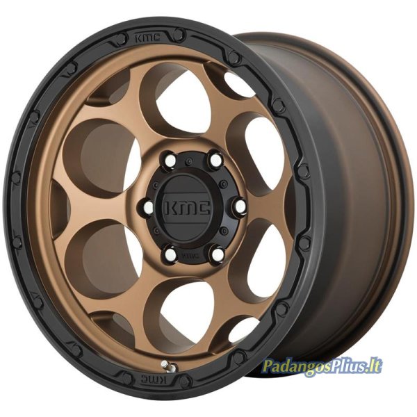 KMC KM541 Dirty Harry Matte Bronze With Black Lip 8.5x18/6x139.7 D106 ET0  