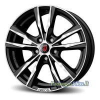 Reds K2 HD Matt Black polished 7.5x17/5x112 D72.3 ET45  