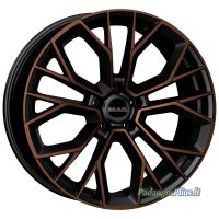MAK Stilo Black &amp; Bronze 8.5x20/5x112 D76 ET35  