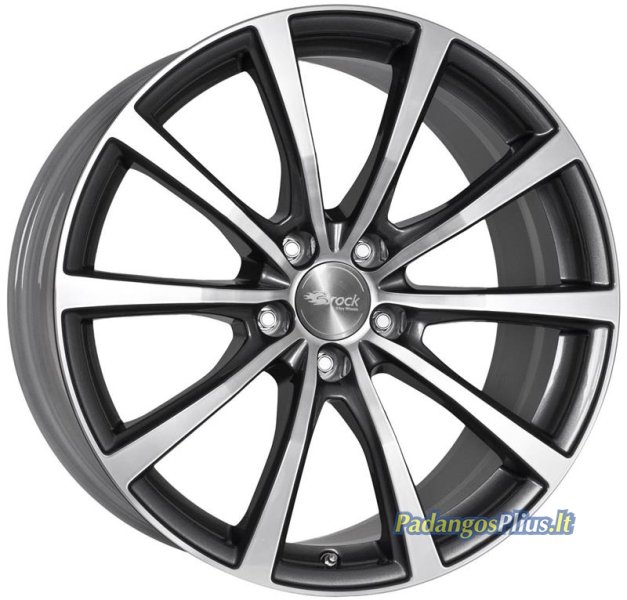 BROCK B32 Himalaya Grey Voll-Poliert (HGVP) 8.5x20/5x114.3 D64.1 ET35  