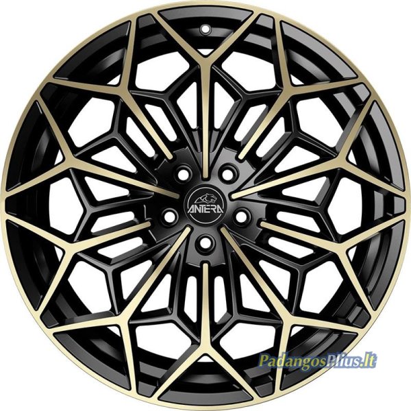 Antera A105 Piano Black Champagne 8.5x21/5x112 D66.6 ET35  