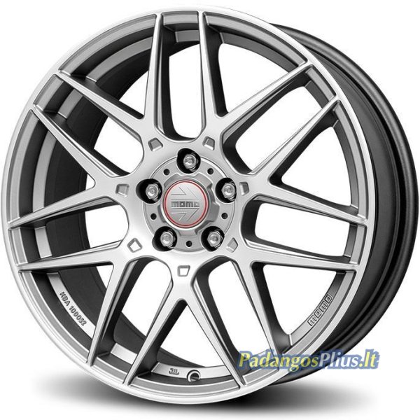 MOMO Competizione Titan-Silver Polished 8x19/5x112 D79.6 ET30  