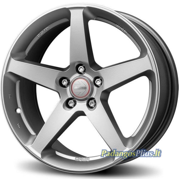 MOMO Five Titan-Silver 8.5x19/5x120 D72.6 ET35  