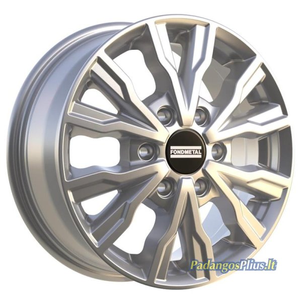 Fondmetal PRO2 Glossy Silver 6.5x16/6x120 D74.5 ET50  