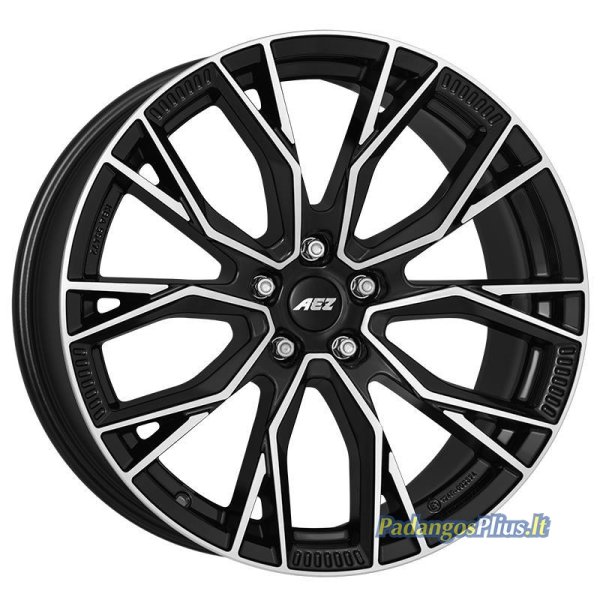 AEZ Toronto dark Black/polished 8.5x21/5x130 D66.6 ET46  