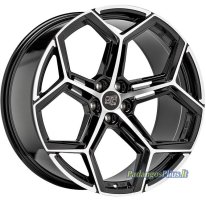 MSW 53 Gloss Black Full Polished 10.5x22/5x112 D66.6 ET19  