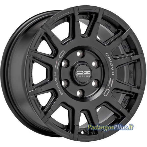 OZ Racing Rally Legend Matt Black + Dark Lettering 8x17/6x120 D74.6 ET35  