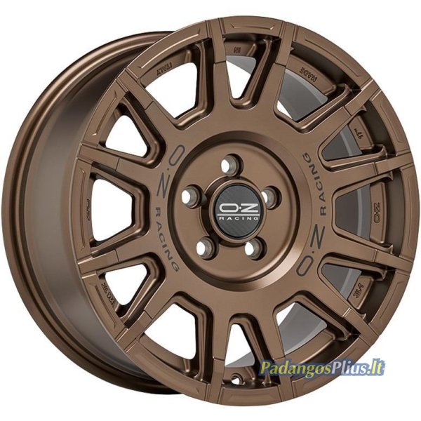OZ Racing Rally Legend Matt Bronze + Black Lettering 8x17/6x120 D74.6 ET35  