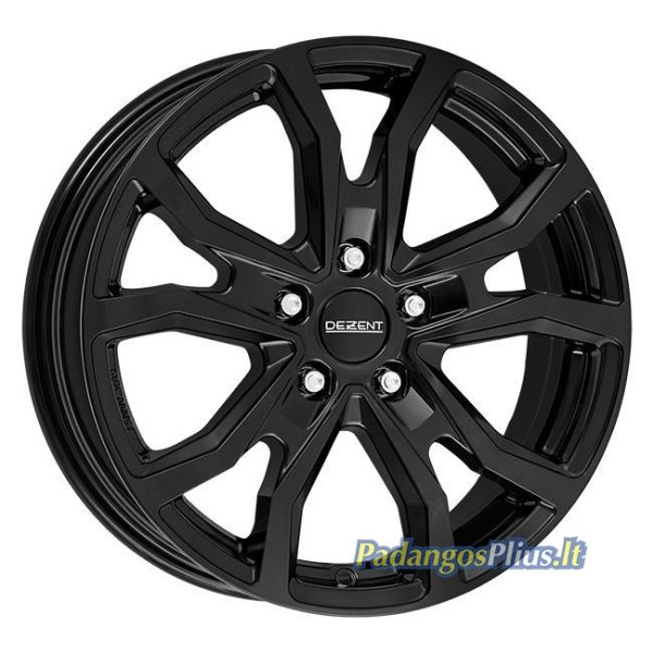DEZENT TV-Trailer Black 6x15/5x112 D66.6 ET30  