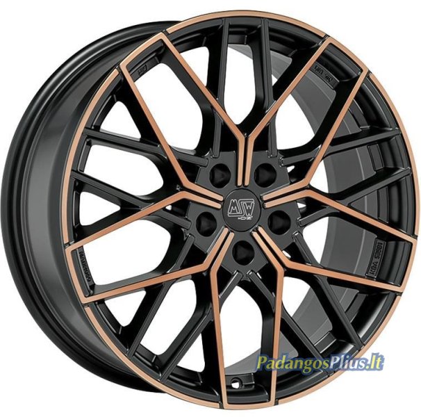 MSW 74 Matt Black Copper Fp 8x19/5x112 D73.1 ET45  