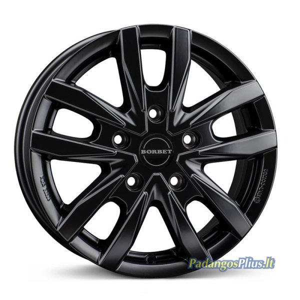 Borbet CW5 Black matt 6.5x16/5x160 D65.1 ET60  