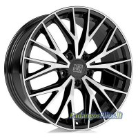 MSW 44 Gloss Black Full Polished 7.5x20/5x130 D66.6 ET32  