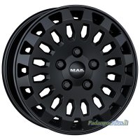 MAK Overland Matt Black 6.5x16/5x108 D65.1 ET46  