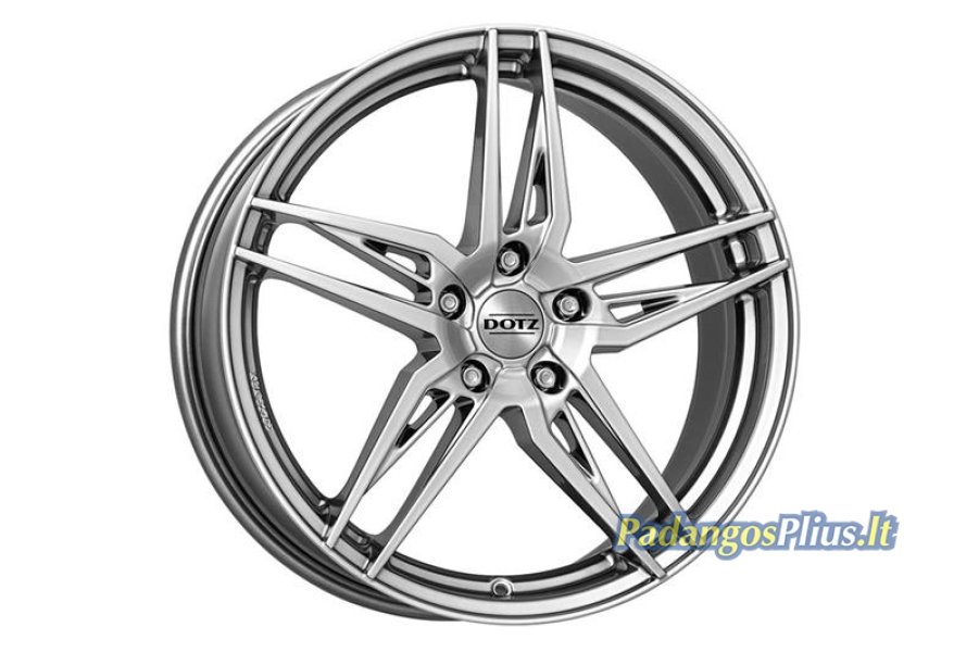 DOTZ Interlagos Silver 7.5x17/5x100 D57.1 ET51  