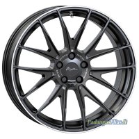 BREYTON Race GTX Matt Black with Polished Lip 10x20/5x112 D66.6 ET35  