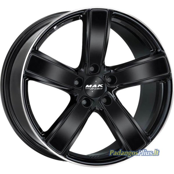 MAK Turismo-D-FF Gloss Black Mirror Ring 10.5x20/5x130 D71.6 ET64  
