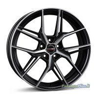 Borbet QX black polished matt 8x19/5x108 D72.6 ET50  