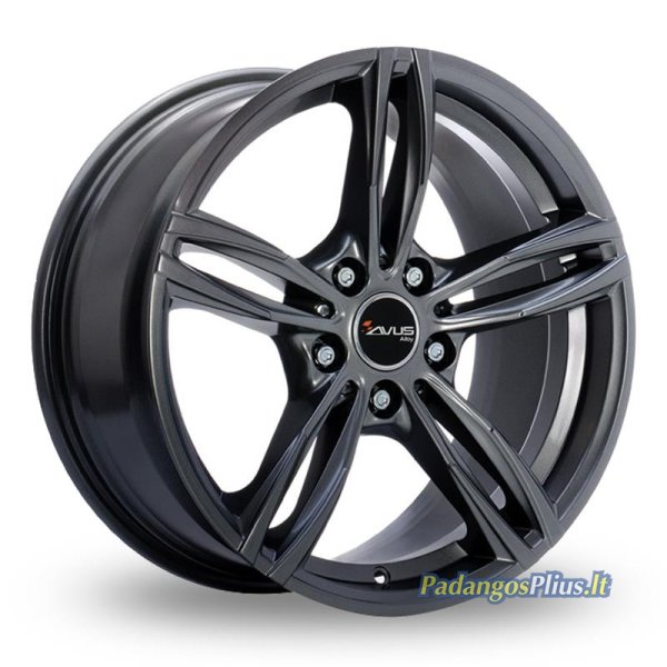 AVUS AC-MB3 Anthracite 9.5x20/5x120 D72.6 ET45  