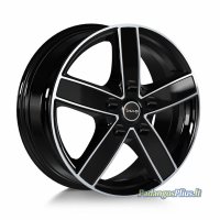 AVUS AC-V51 Black Polished 6.5x16/5x114.3 D66.1 ET50  