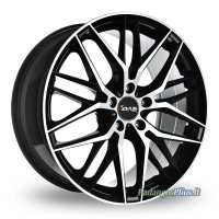 AVUS AF19 Black Polished 8x18/5x120 D72.6 ET45  
