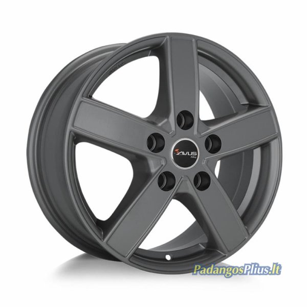 AVUS AC-V51 Matt Anthracite 7x17/5x160 D65.1 ET55  