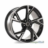 AVUS AF20 Black Polished 8x18/5x112 D66.6 ET28  