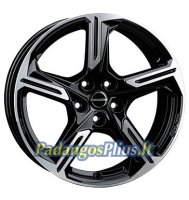 Borbet XE1 black polished glossy 7.5x18/5x112 D57.1 ET40  