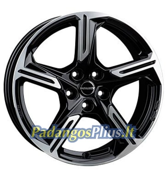 Borbet XE1 black polished glossy 7.5x18/5x112 D57.1 ET40  